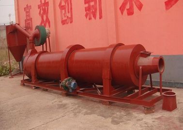 中国 円柱回転ボディが付いている高く有効な大きい容量の回転式ドラム乾燥機 サプライヤー
