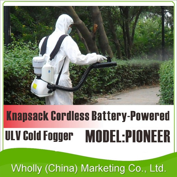ナップザック電池式コードレス ULV 冷たい Fogger の開拓者モデル